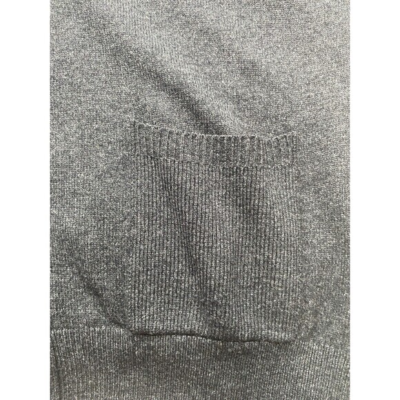 Vintage LL Bean Cardigan Sweater Men’s L Lambswool Braided Leather Buttons - Picture 5 of 11